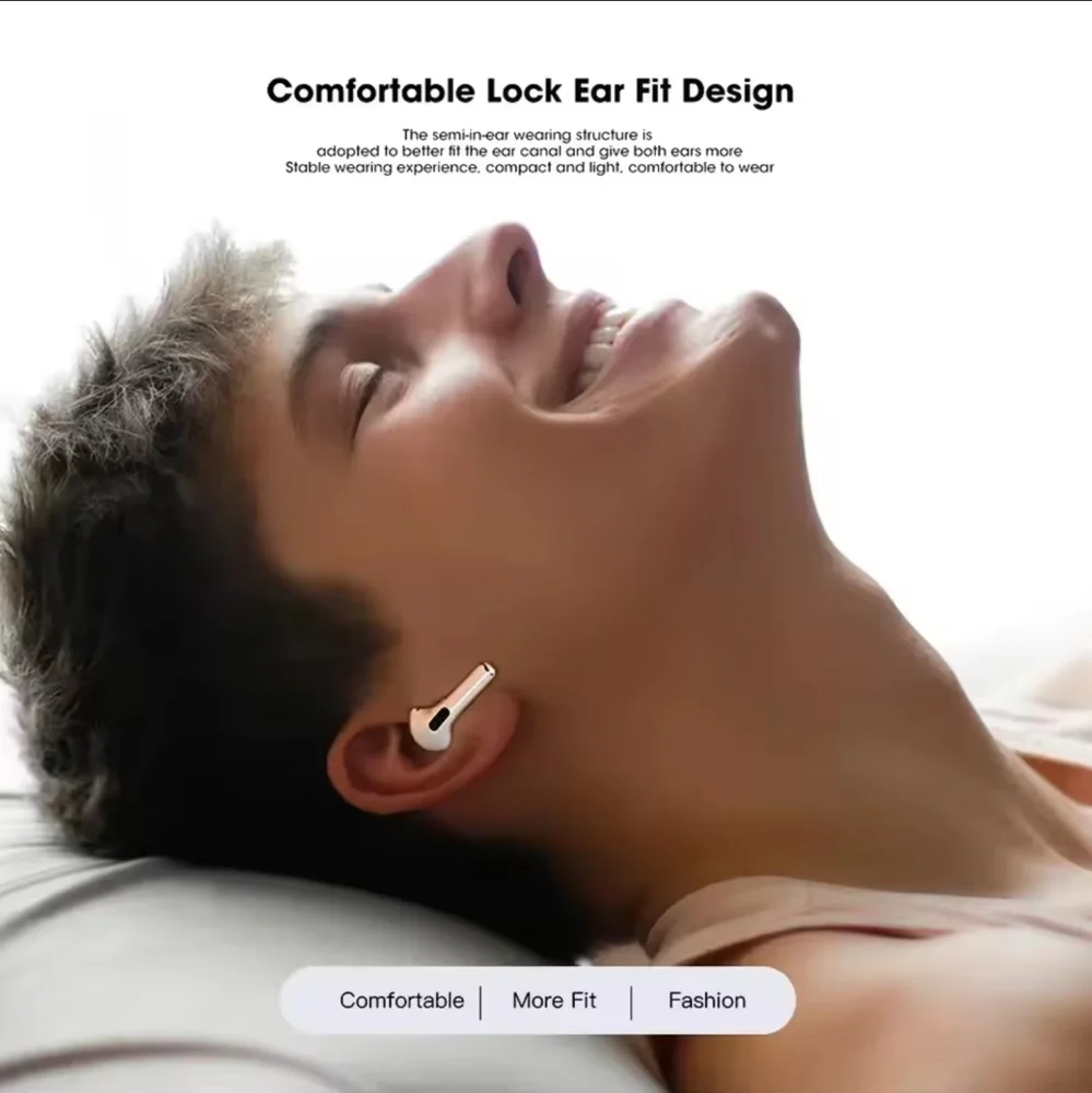 Pro 4 Wireless Headphones Bluetooth Earphones Earbuds Airpod Style Sound Amazing